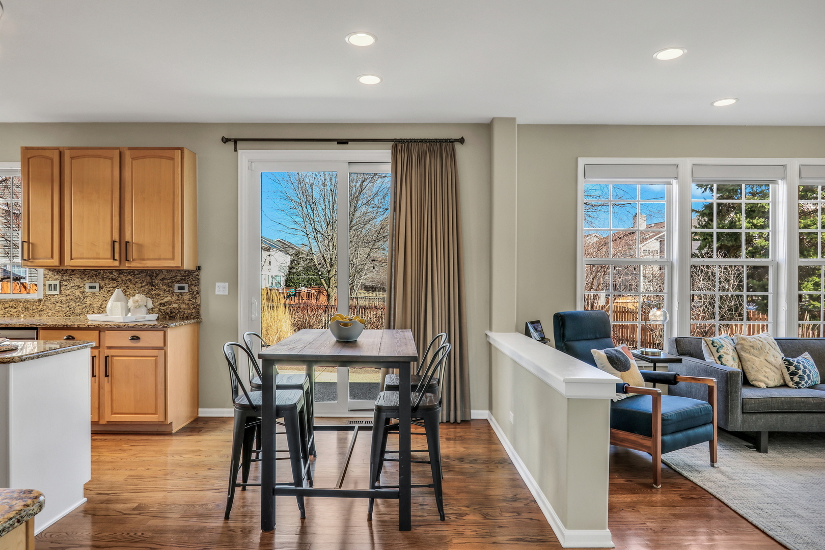 1135 Hadley Circle Gurnee, IL 60031 - Photo 11 of 60 a view of a dining room with furniture window and outside view
