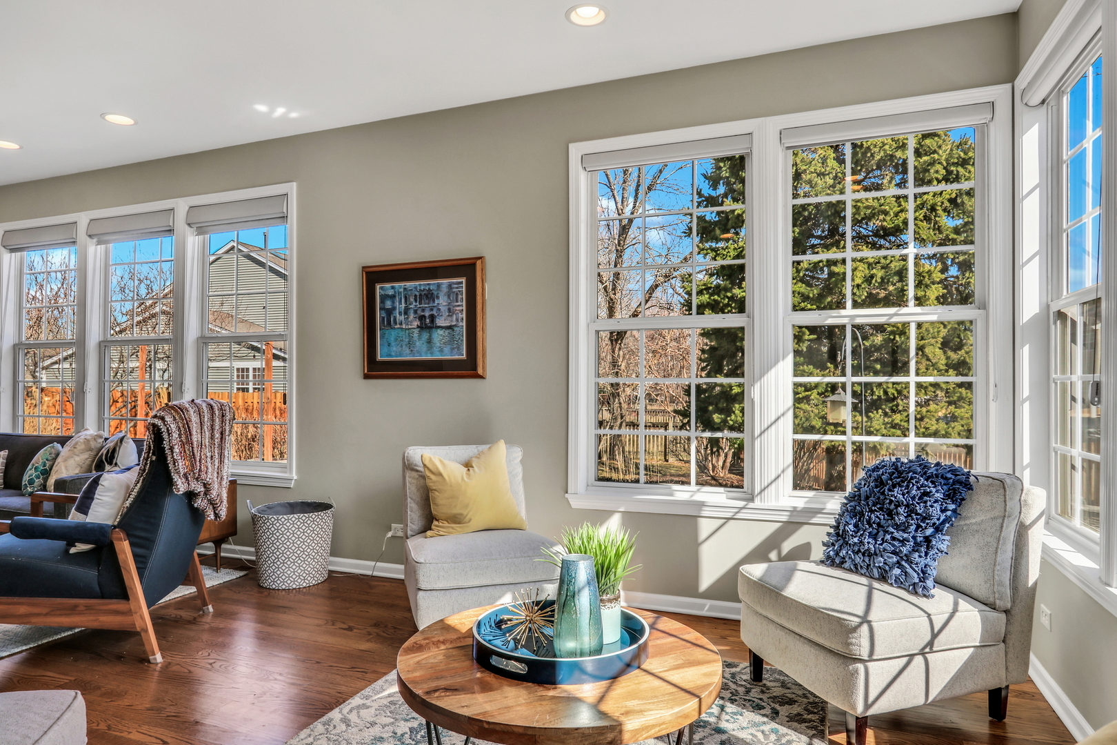 1135 Hadley Circle Gurnee, IL 60031 - Photo 24 of 60 a living room with furniture and a large window