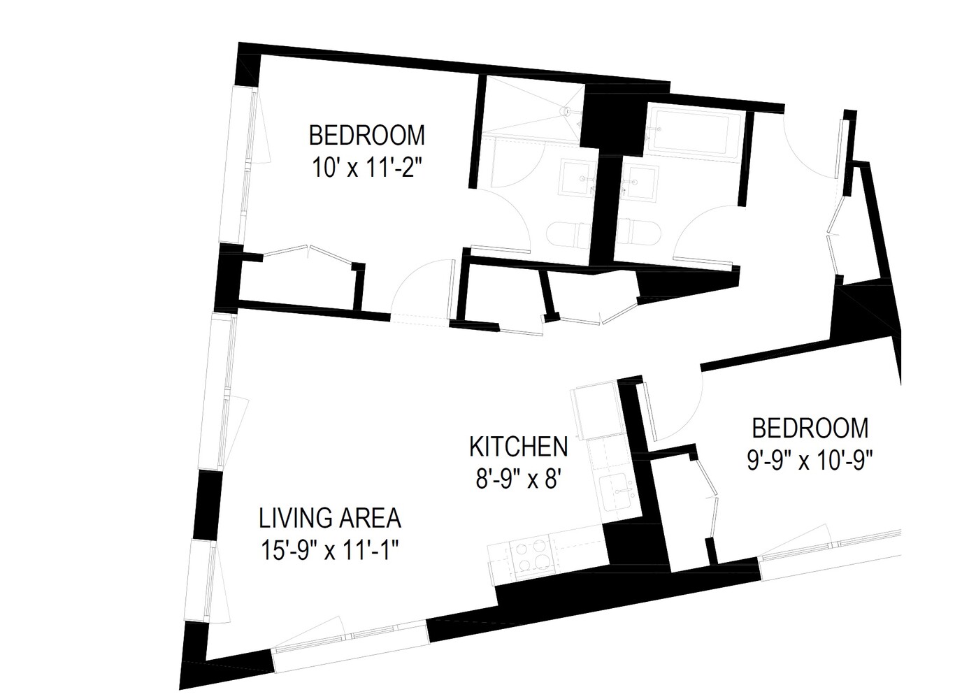 54 Noll Street, Unit 715 Brooklyn, NY 11206 - Photo 28 of 28 a picture of a book and a bed