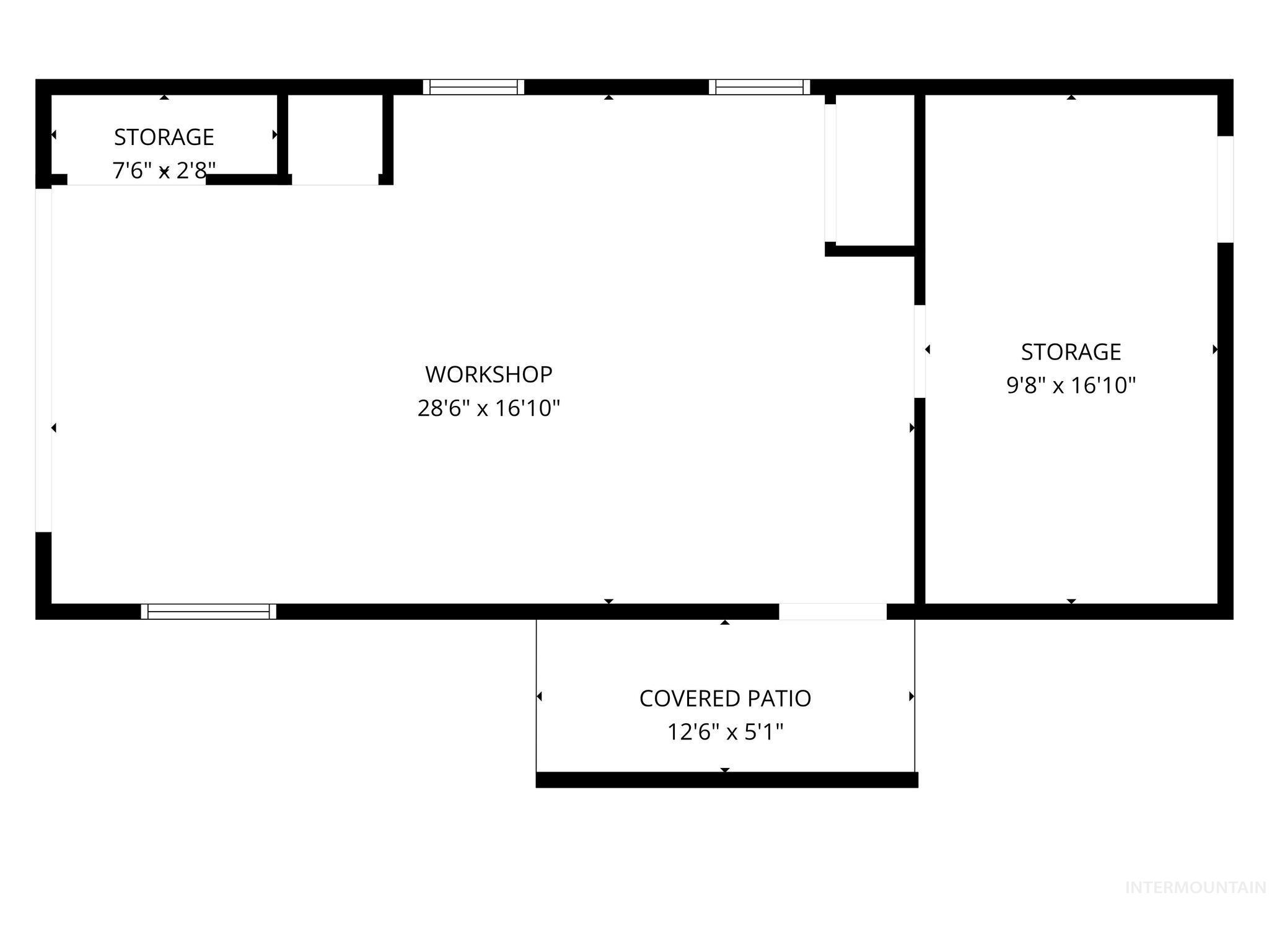 309 North Grape Street Shoshone, ID 83352 - Photo 26 of 26 View of property floor plan