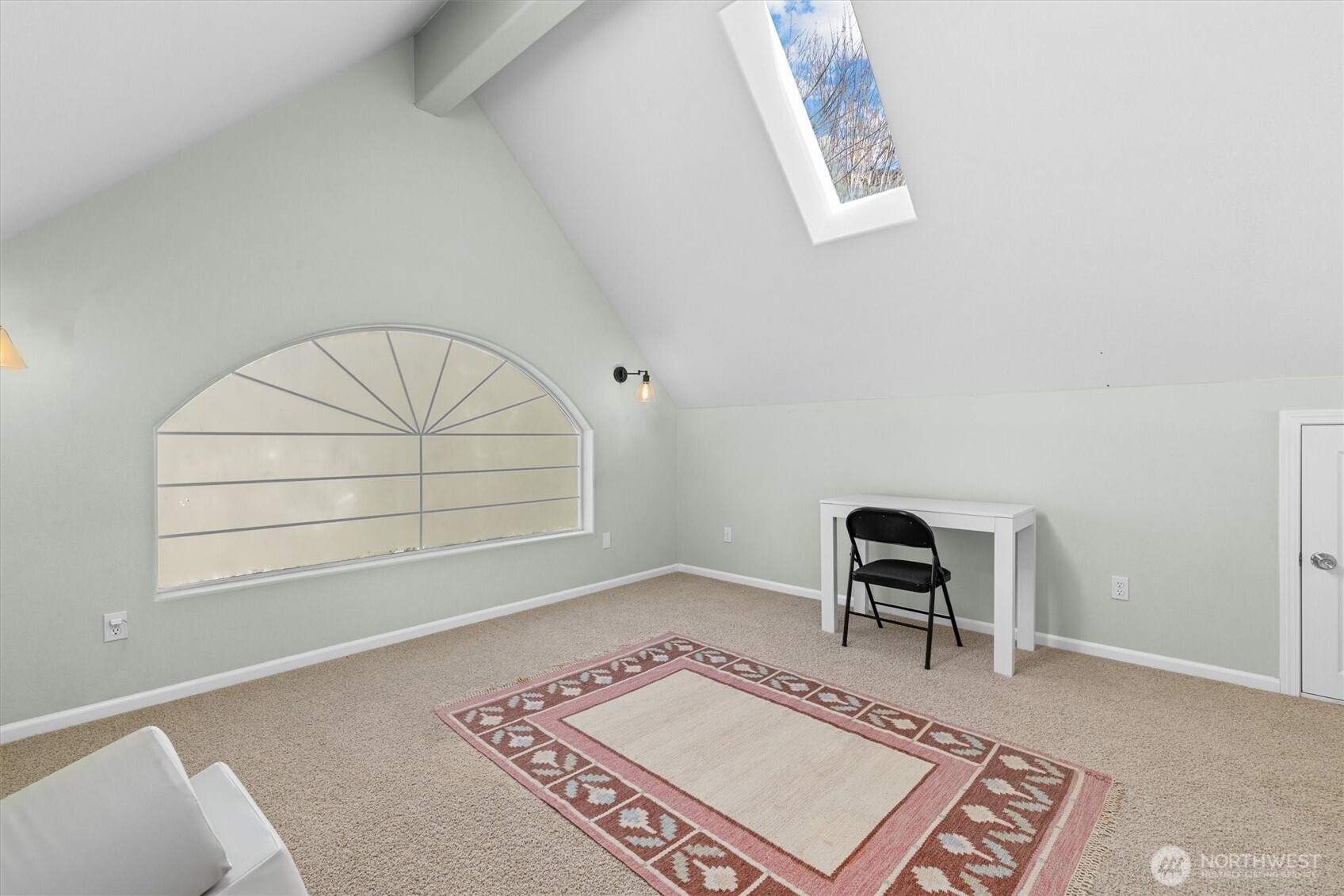 481 Maple Grove Road Port Angeles, WA 98363 - Photo 17 of 40 a view of an empty room with a window and table