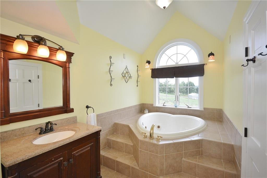 92 Chestnut Ridge Road Washington, PA 15301 - Photo 14 of 25 Luxury owner's bath? Check!! Oh, and also a view while you're soaking and relaxing your muscles in the jetted tub!