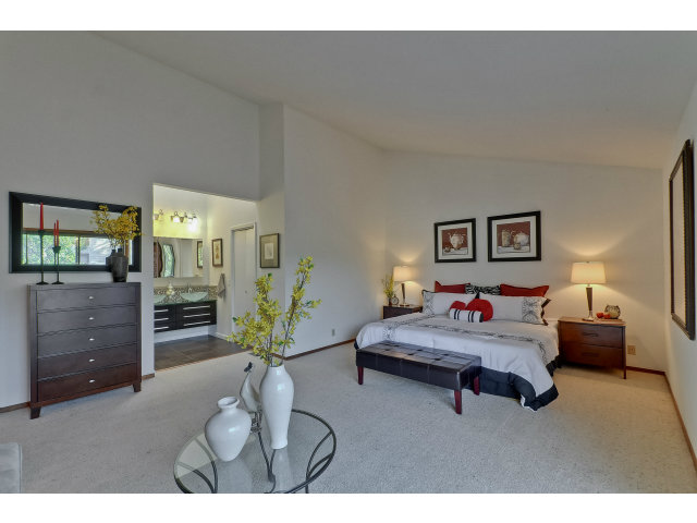 21841 McClellan Road Cupertino, CA 95014 - Photo 15 of 25 a living room with furniture and a wooden floor