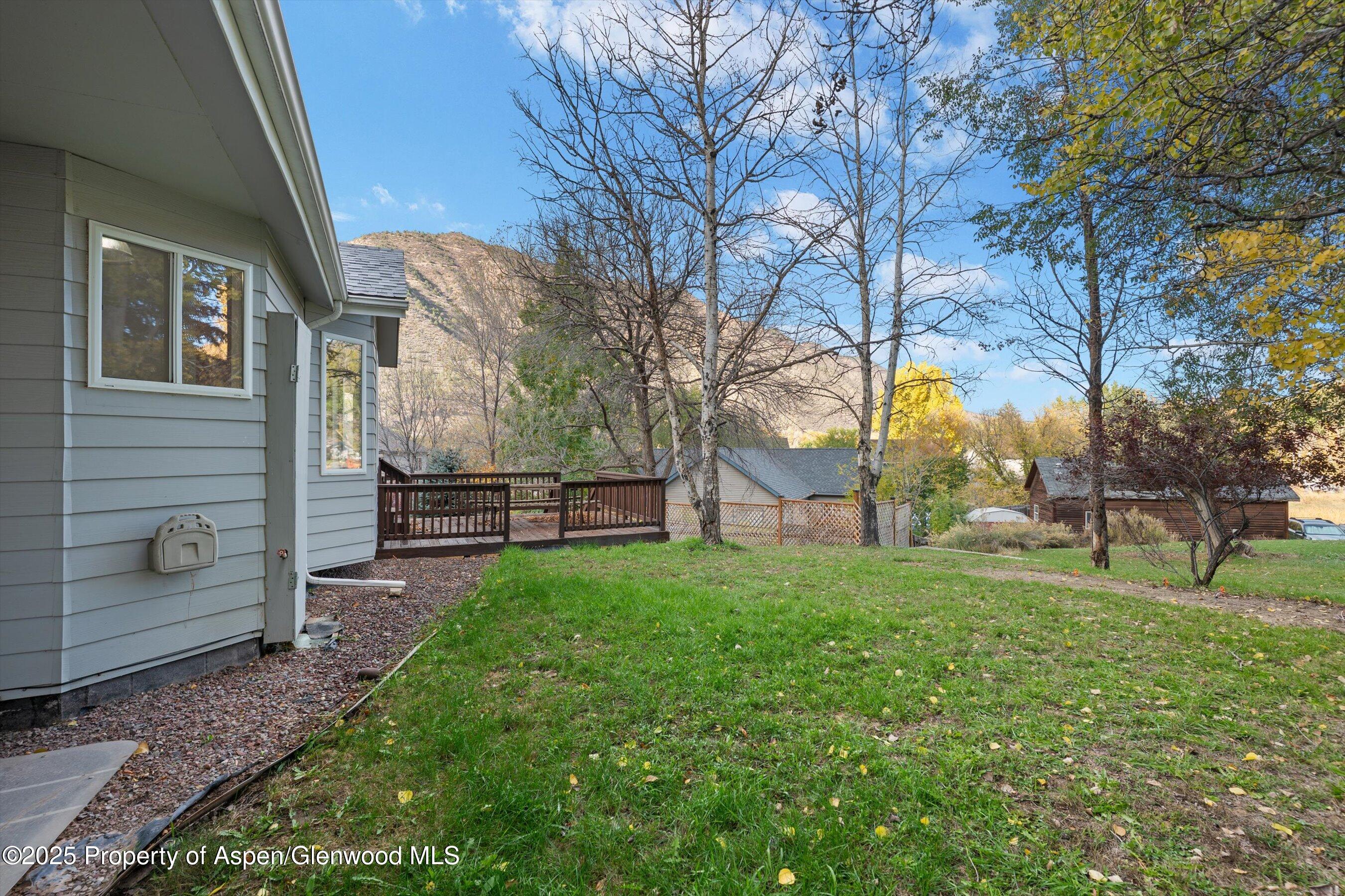 634 East First Street New Castle, CO 81647 - Photo 38 of 46 a view of backyard with tree