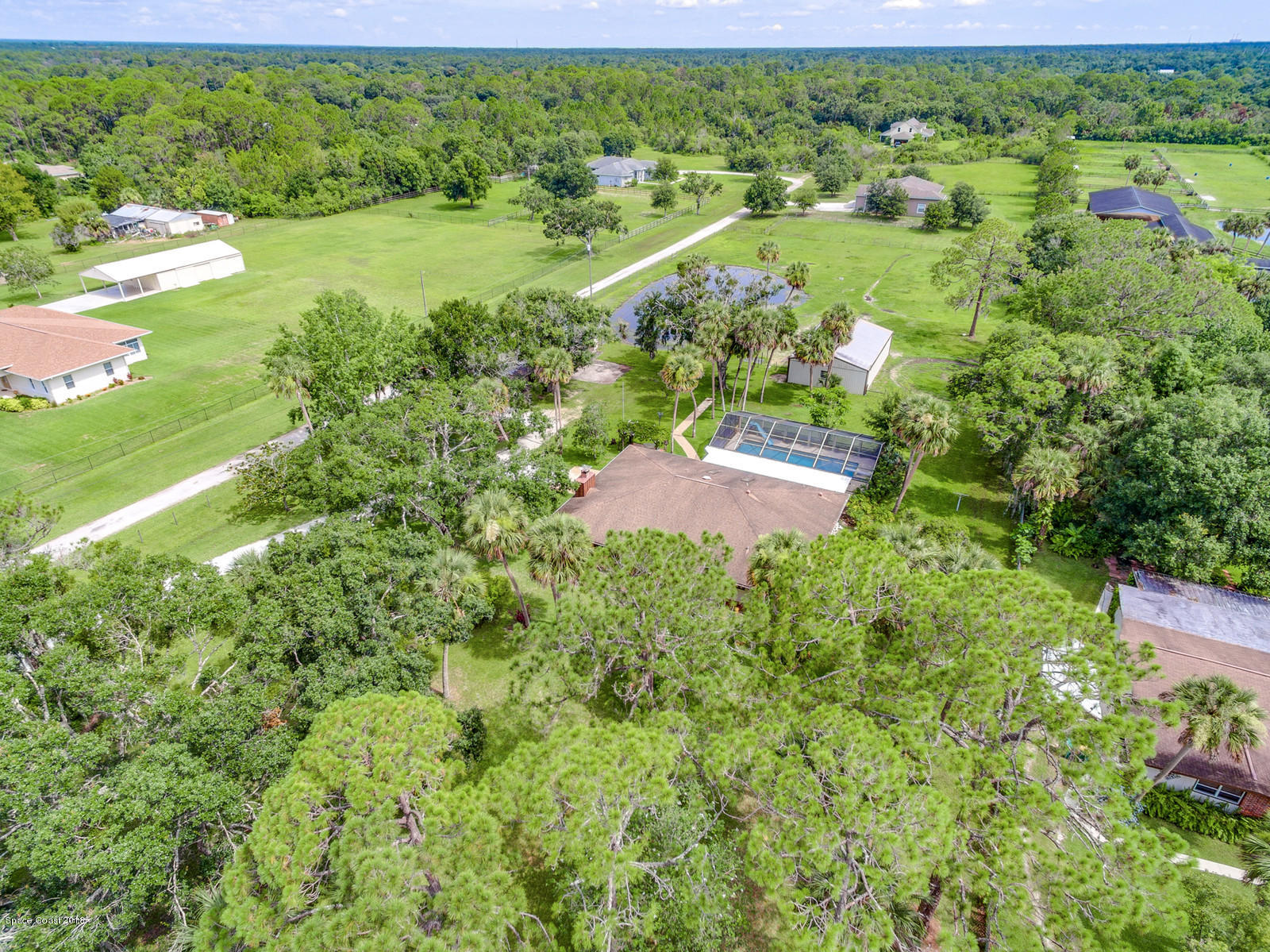 4500 Rector Road Cocoa, FL 32926 - Photo 27 of 27 Aerial 2