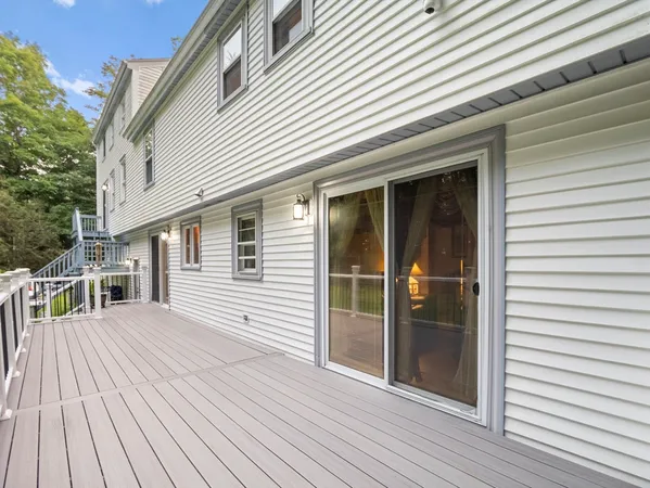 a view of a house with roof deck