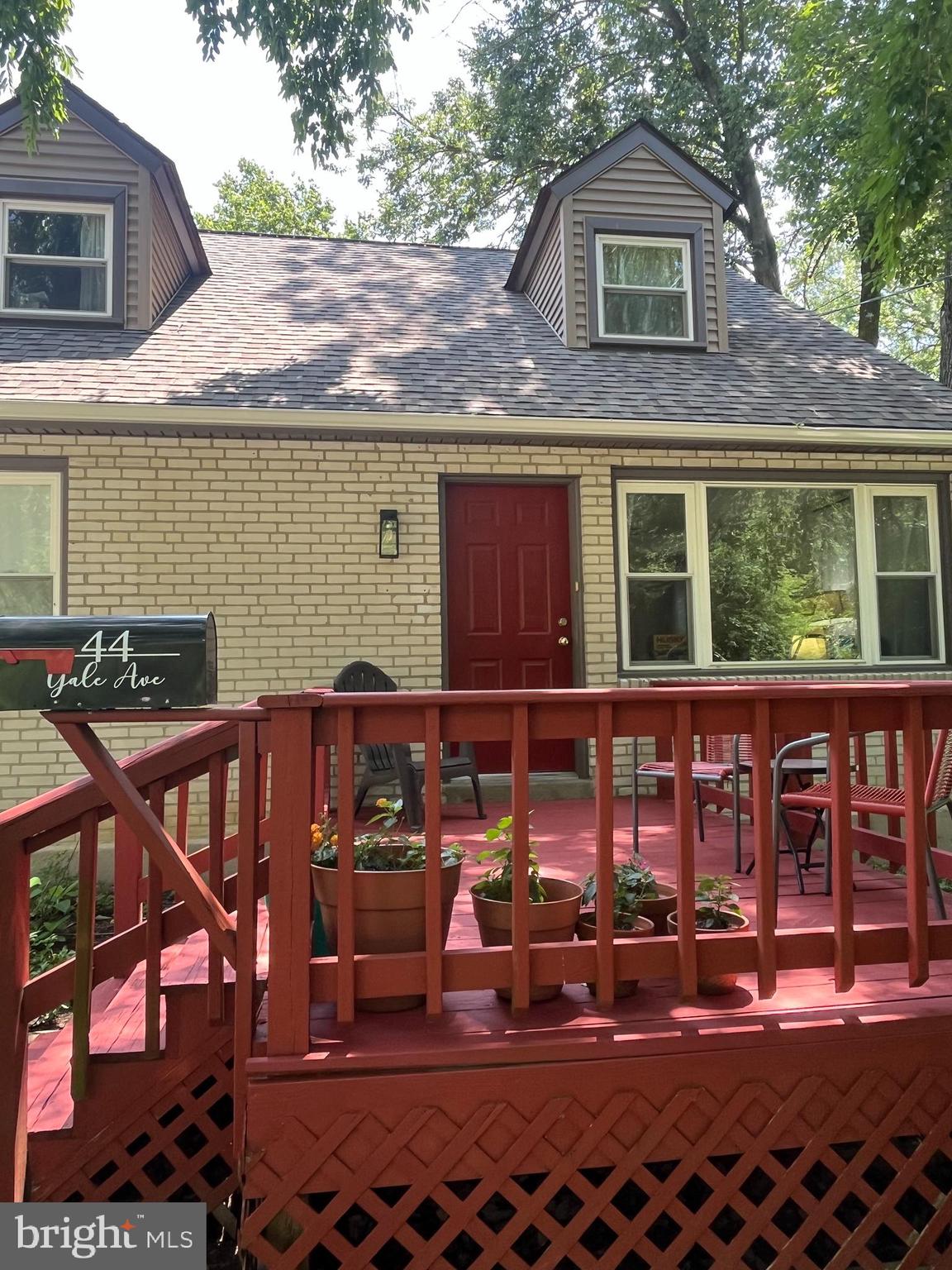 44 Yale Avenue Swarthmore, PA 19081 - Photo 3 of 47 Front deck for morning coffee