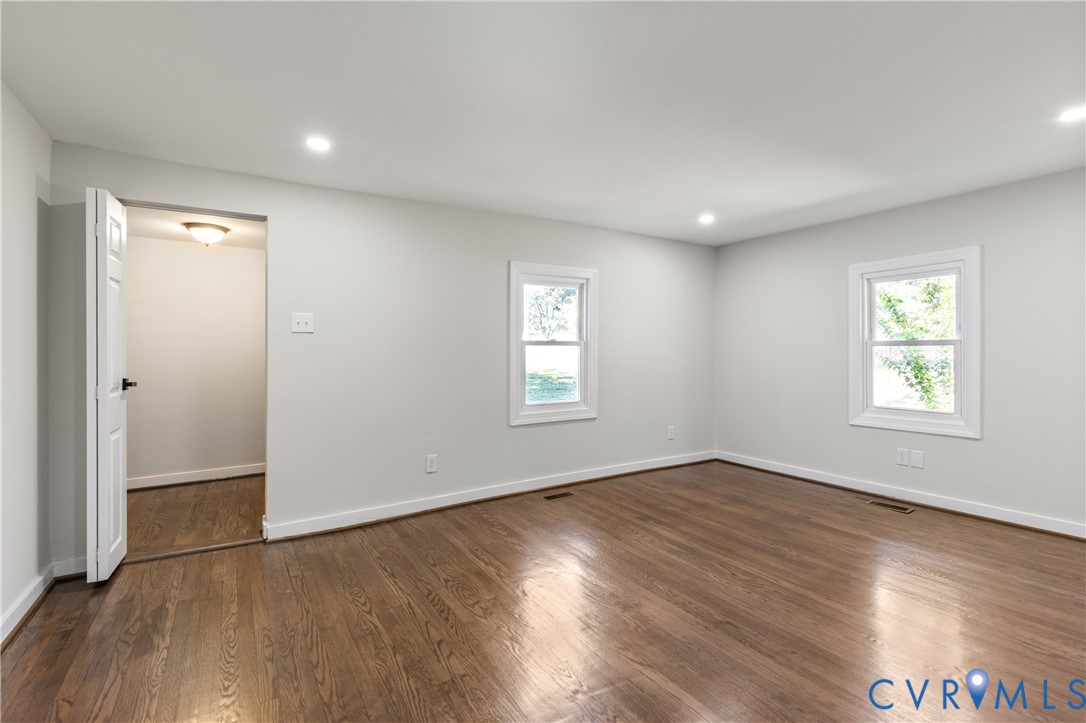 8409 Hopkins Road North Chesterfield, VA 23237 - Photo 28 of 51 Wood-finish flooring, recessed lighting, and two w