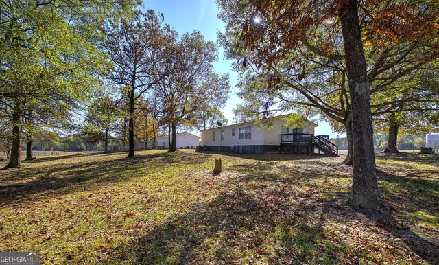a view of lake with mountain