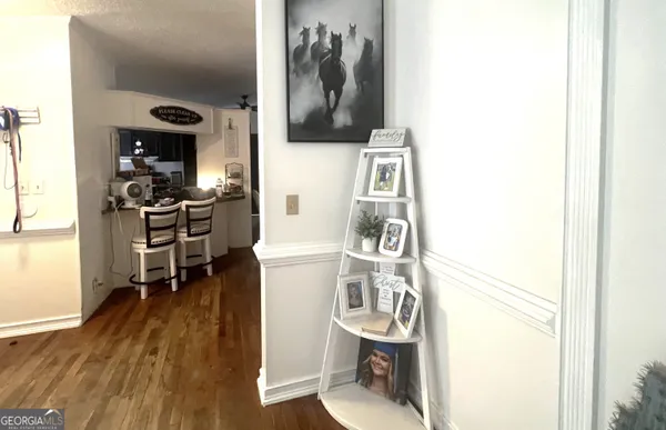 a close view of utility room
