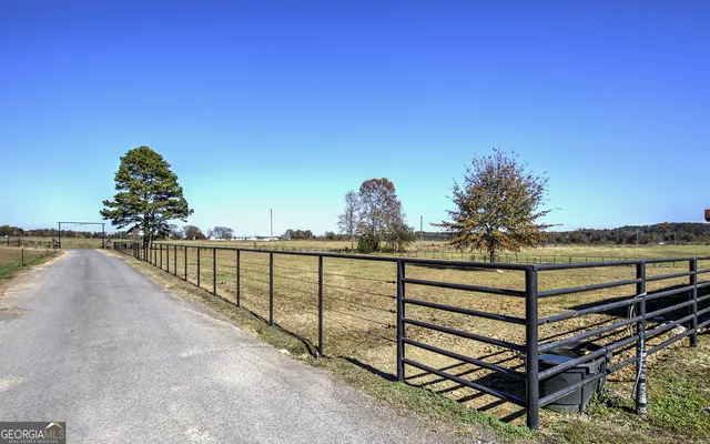 a view of a lake with a mountain
