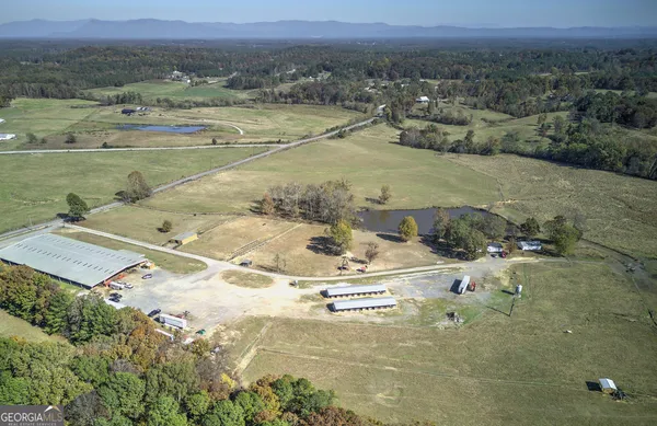 a view of a yard with an outdoor space