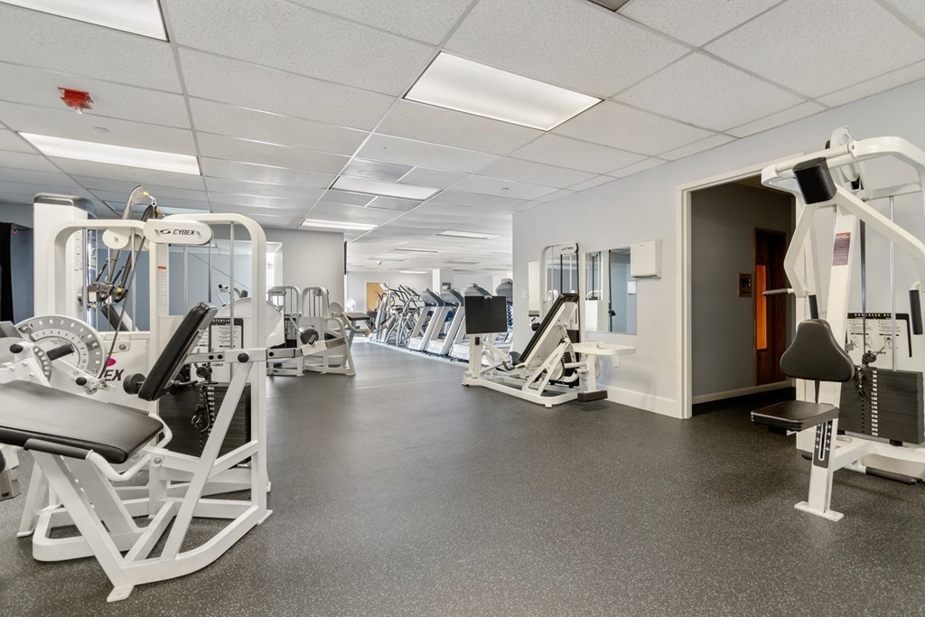 197 8th Street, Unit 711 Boston, MA 02129 - Photo 20 of 24 a view of a room with gym equipment