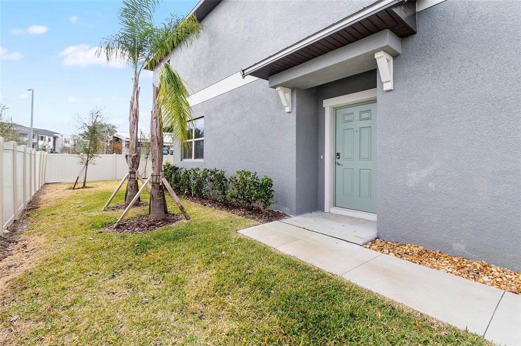 14450 Easy Goer Street Ruskin, FL 33573 - Photo 4 of 27 a view of backyard of a house