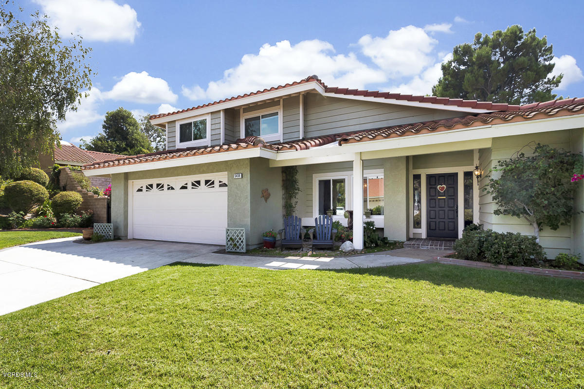5438 Cochise Street Simi Valley, CA 93063 - Photo 2 of 35 a front view of a house with a yard