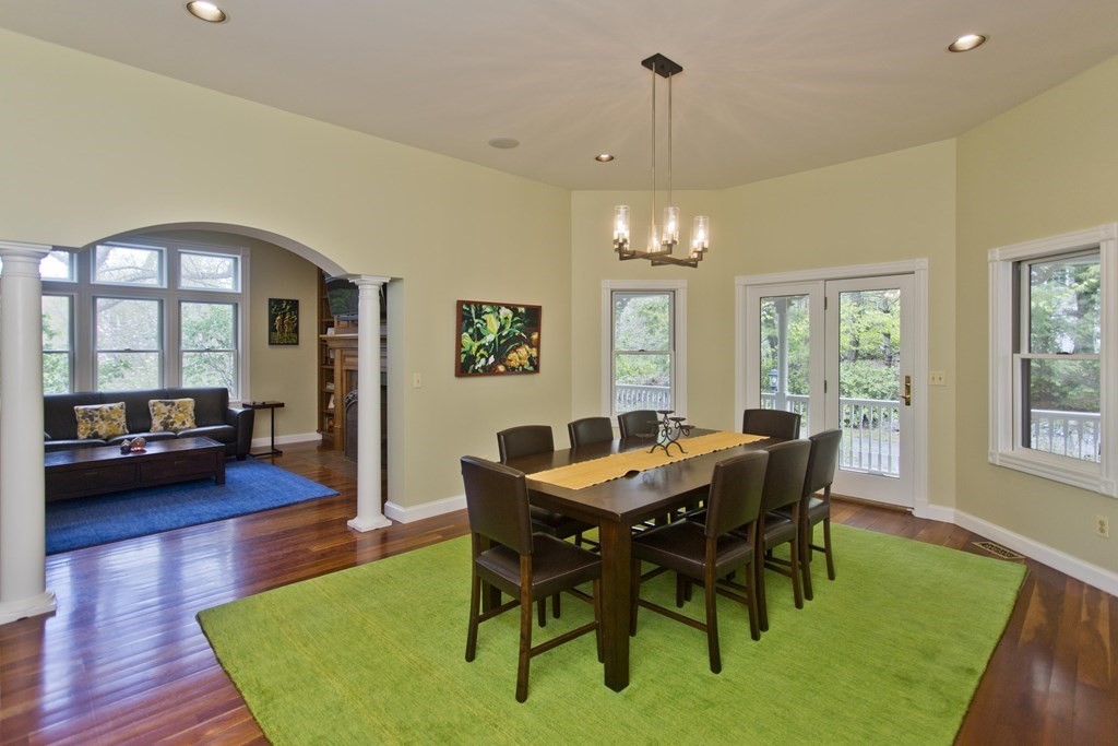 31 Rustlewood Ridge Northampton, MA 01062 - Photo 15 of 42 a view of a dining room with furniture window and wooden floor