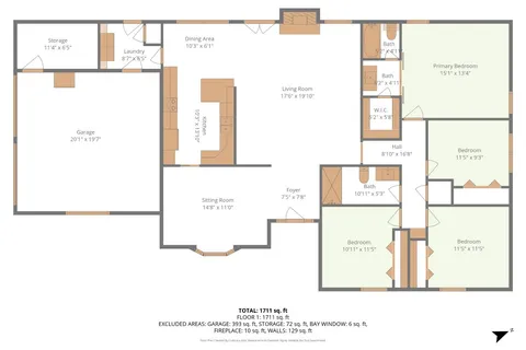 a swimming pool with an outdoor space and seating
