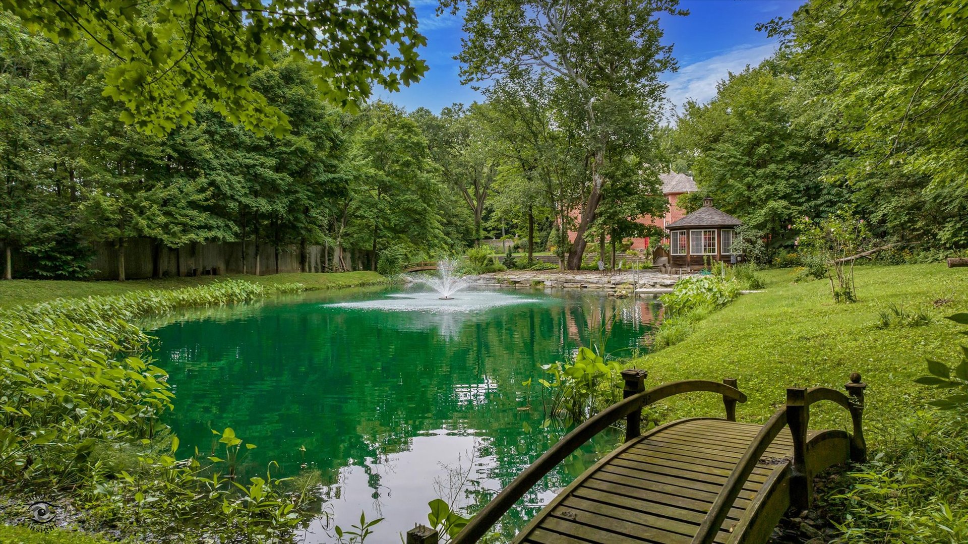 20841 Wolf Road Mokena, IL 60448 - Photo 14 of 40 a view of a lake with a yard