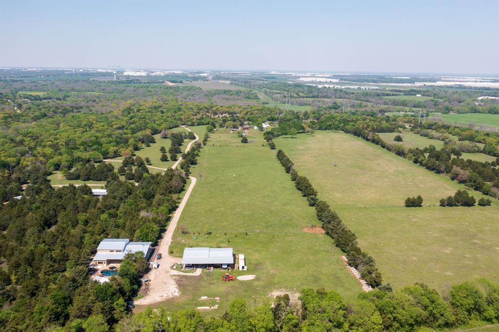 Aerial view featuring a rural view