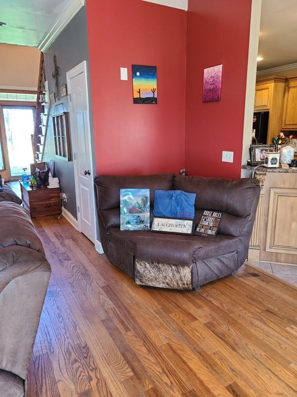 14 North George Road Flintville, TN 37335 - Photo 15 of 48 a living room with furniture and a fireplace