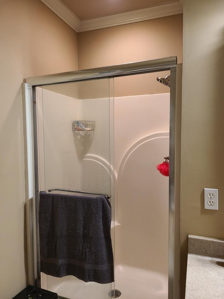 14 North George Road Flintville, TN 37335 - Photo 30 of 48 a bathroom with a shower and a sink