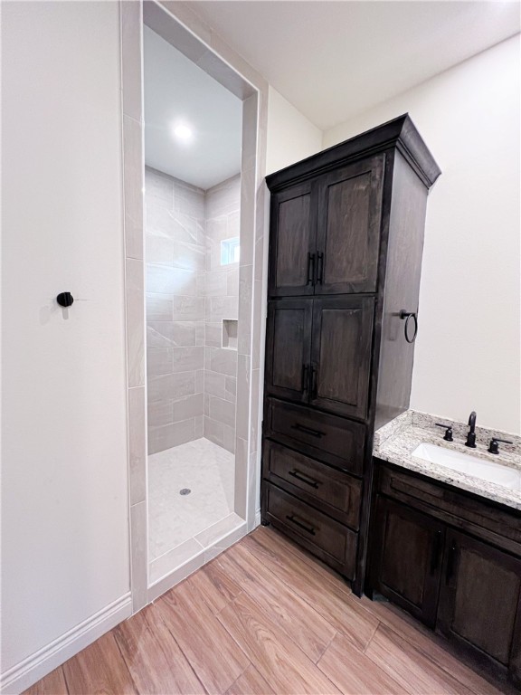 6918 Pacific Way Corpus Christi, TX 78414 - Photo 23 of 34 a bathroom with a sink and a mirror