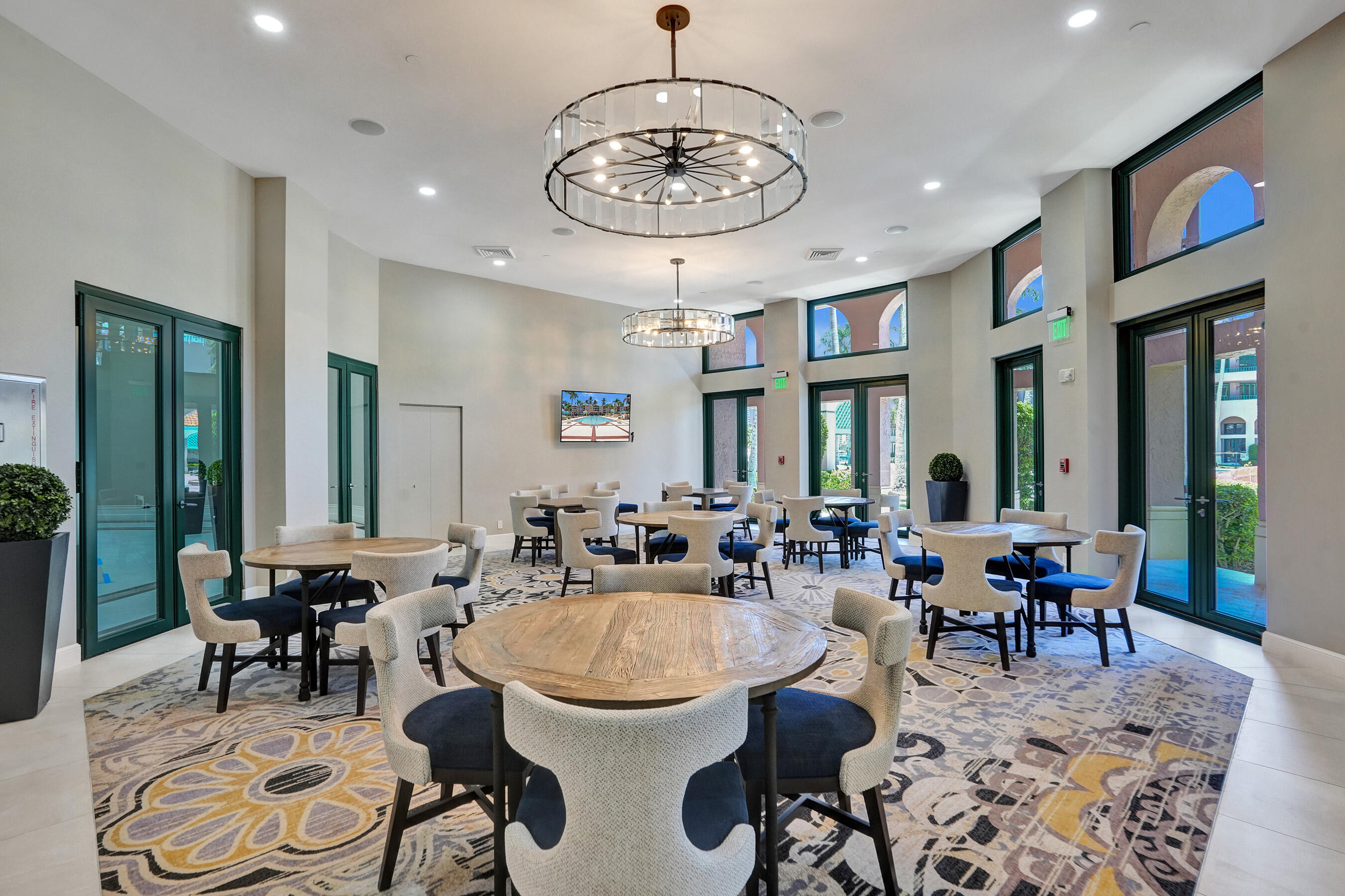100 Southeast 5th Avenue, Unit 406 Boca Raton, FL 33432 - Photo 28 of 34 a view of a dining room with furniture window and outside view