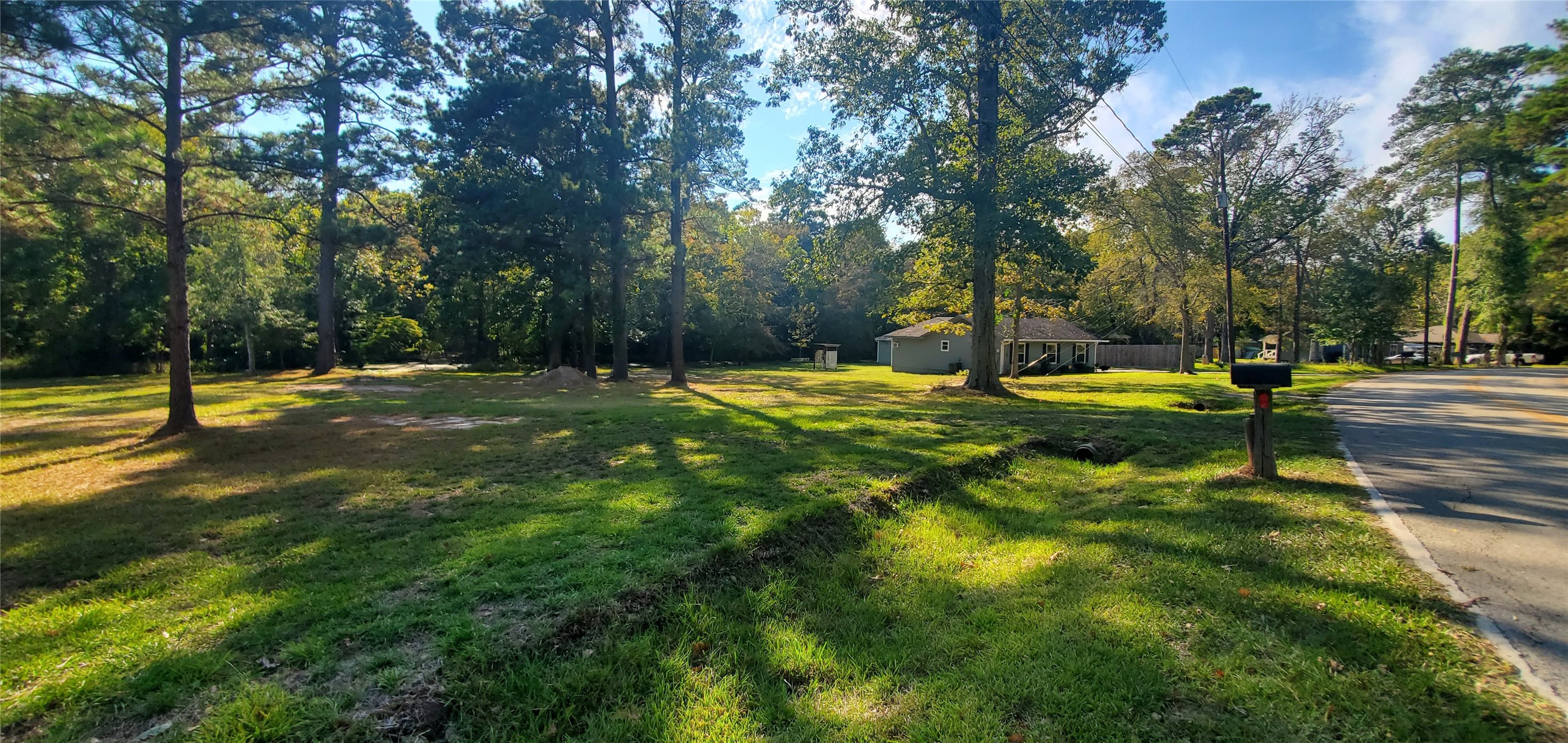 302 Waterfall Drive Huffman, TX 77336 - Photo 15 of 17 a view of a yard with swimming pool