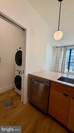 a view of a walk in closet