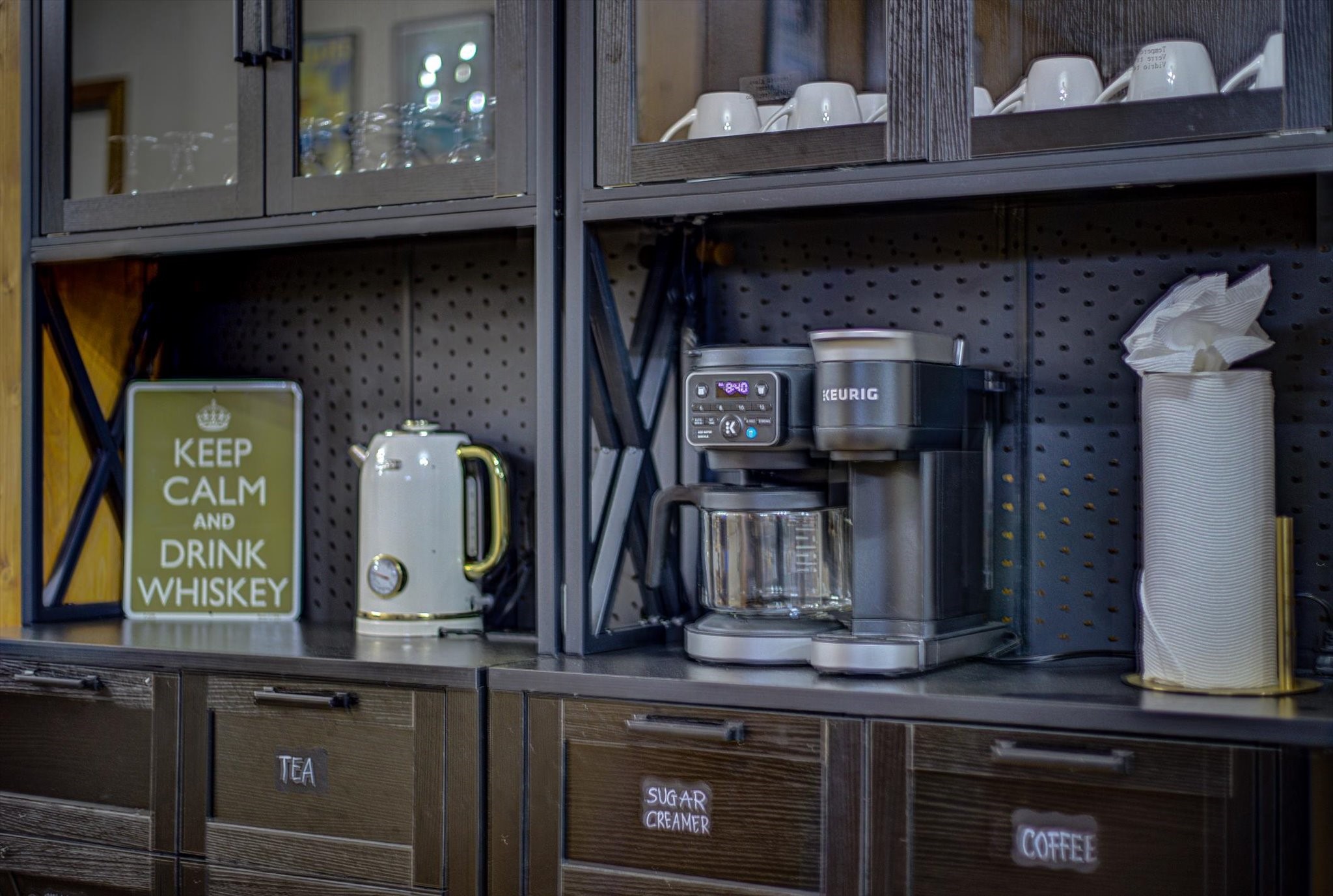 9825 Radio Road Houston, TX 77075 - Photo 48 of 50 a kitchen with granite countertop a stove and cabinets