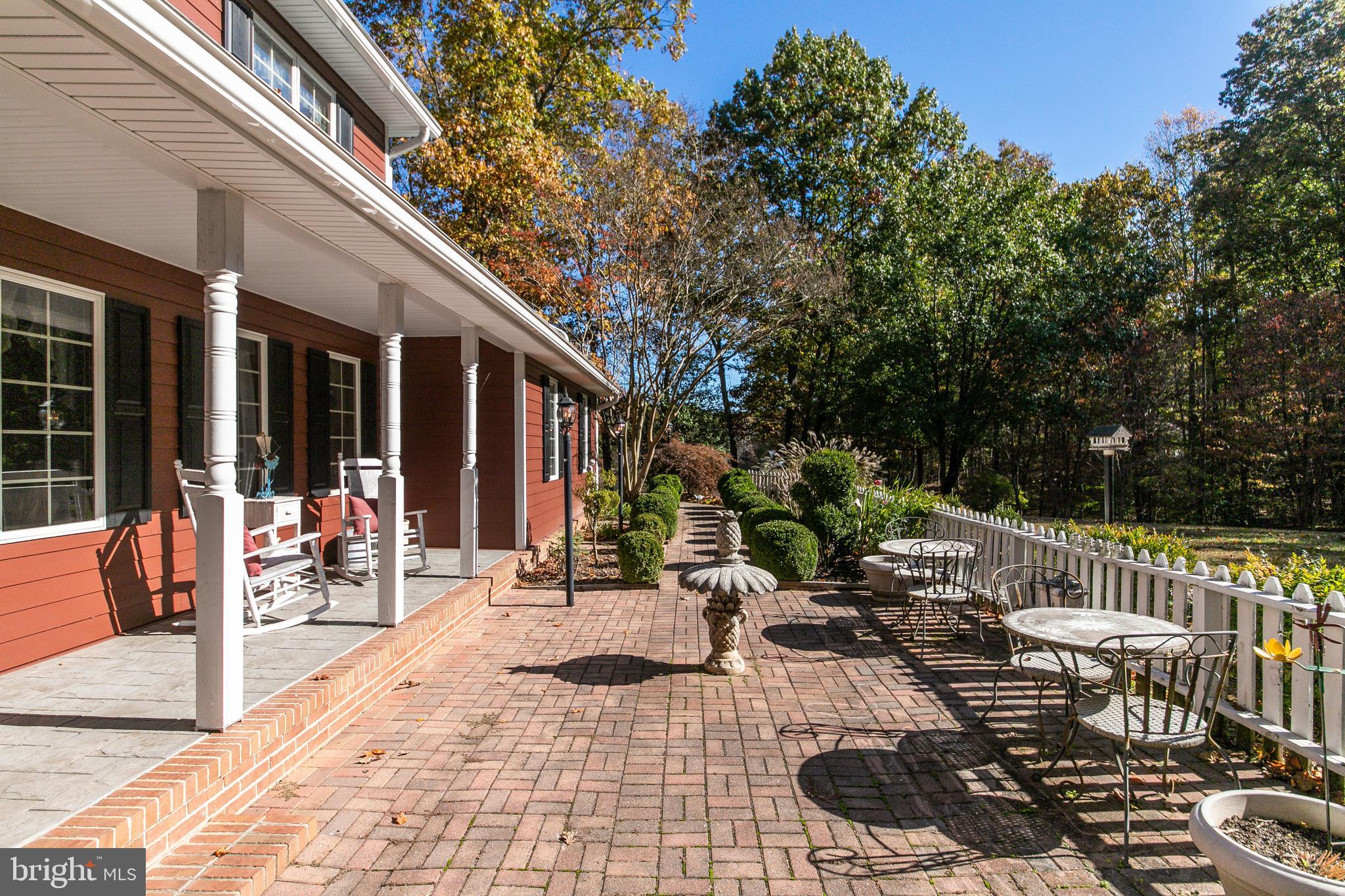 2198 Beaver Dam Road Midland, VA 22728 - Photo 5 of 65 Huge Brick Patio & Stamped Concrete Front Porch