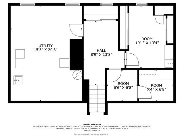 a picture of a floor plan