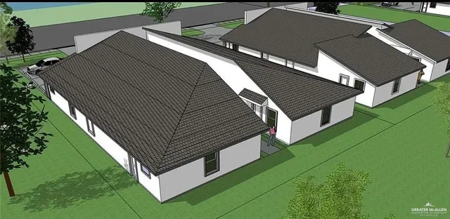 a car parked in front of a house