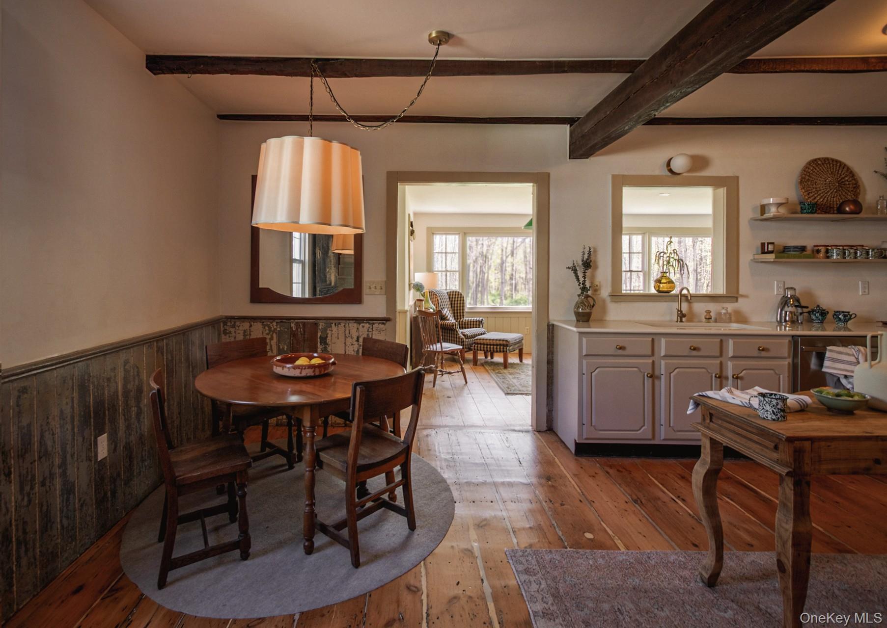 692 County Rte 2 Elizaville, NY 12523 - Photo 9 of 33 a view of a dining room with furniture and window