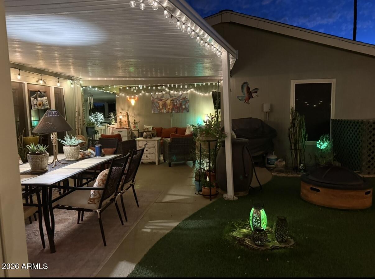 201 South Greenfield Road, Unit 195 Mesa, AZ 85206 - Photo 20 of 27 Back covered porch