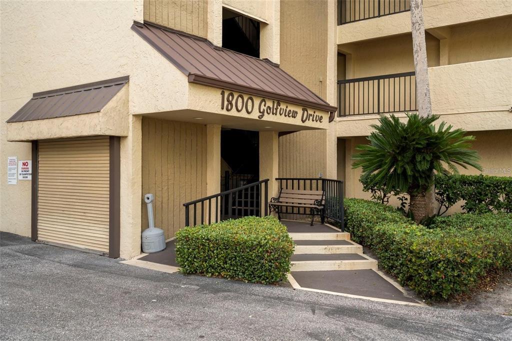 a view of a house with a street view