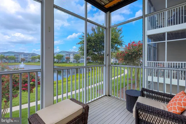 a view of a building with a outdoor space