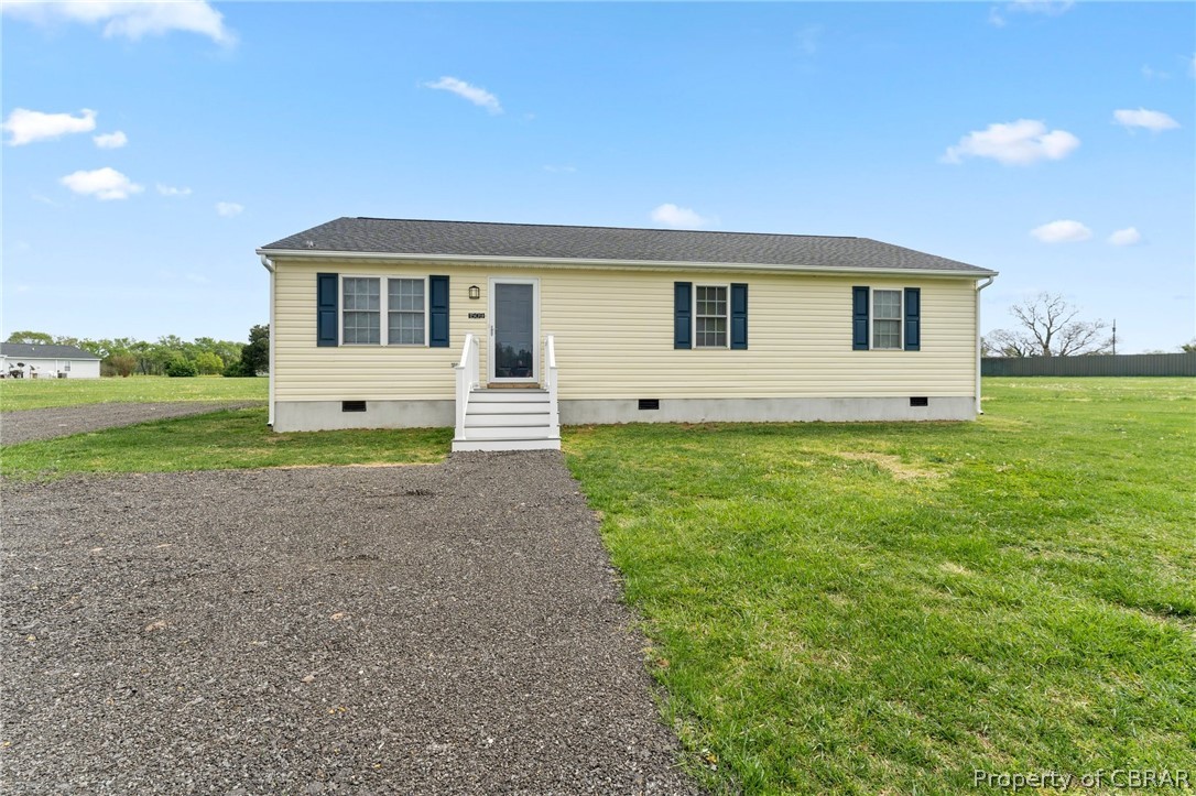 1509 Tallent Town Road Warsaw, VA 22572 - Photo 1 of 31 Manufactured / mobile home with a front yard
