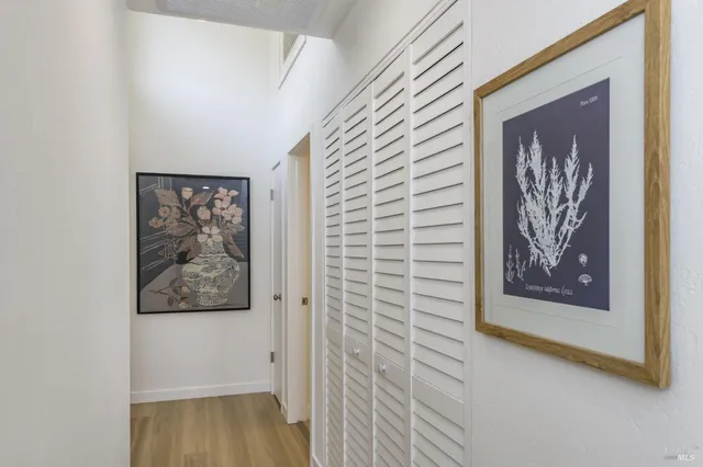 a view of a small space