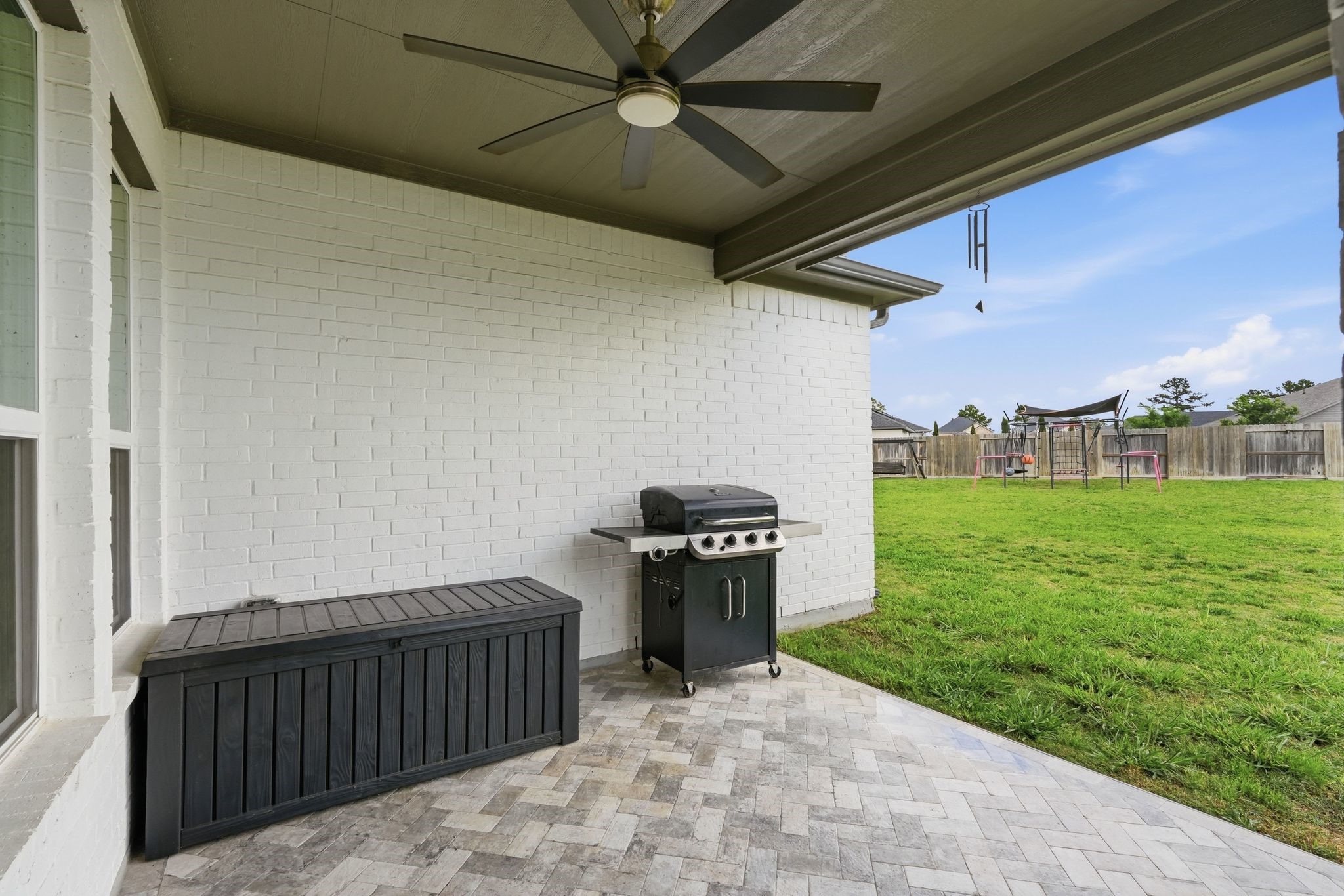 22006 Raburn Ranch Tomball, TX 77375 - Photo 37 of 50 Covered patio area perfect for entertaining.