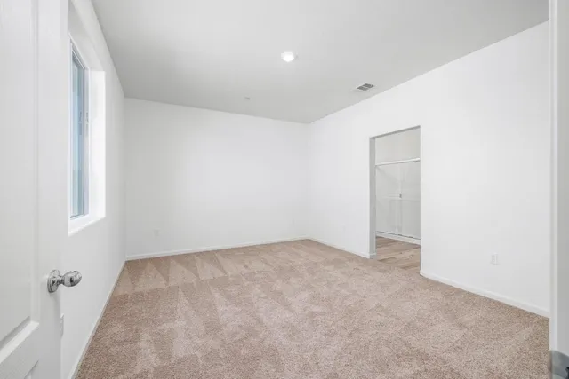 a view of hallway with stairs