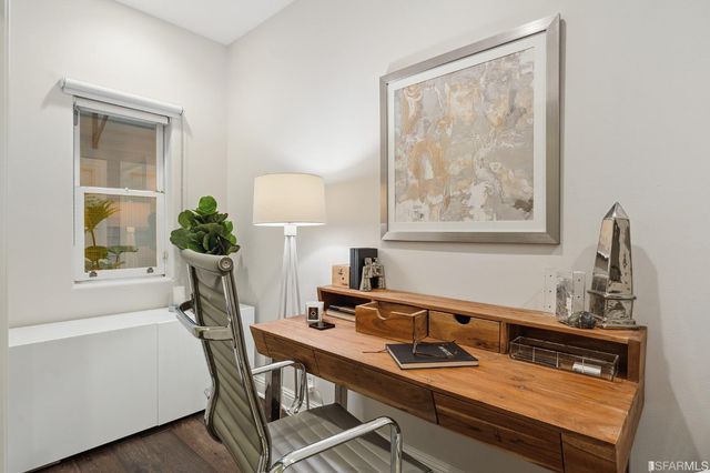 a view of a patio in the backyard