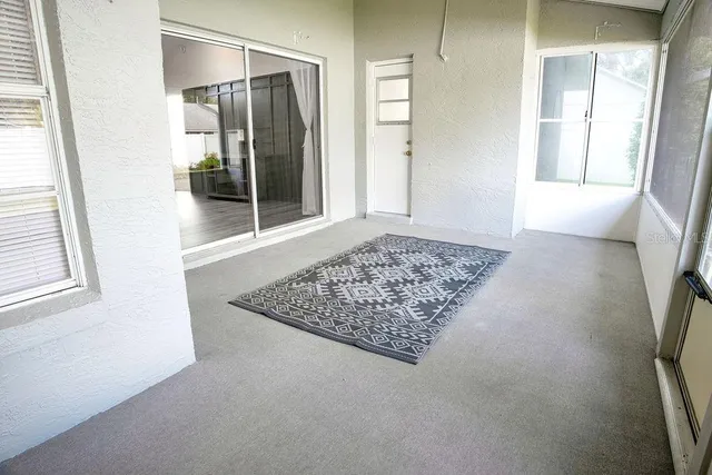 a view of front door