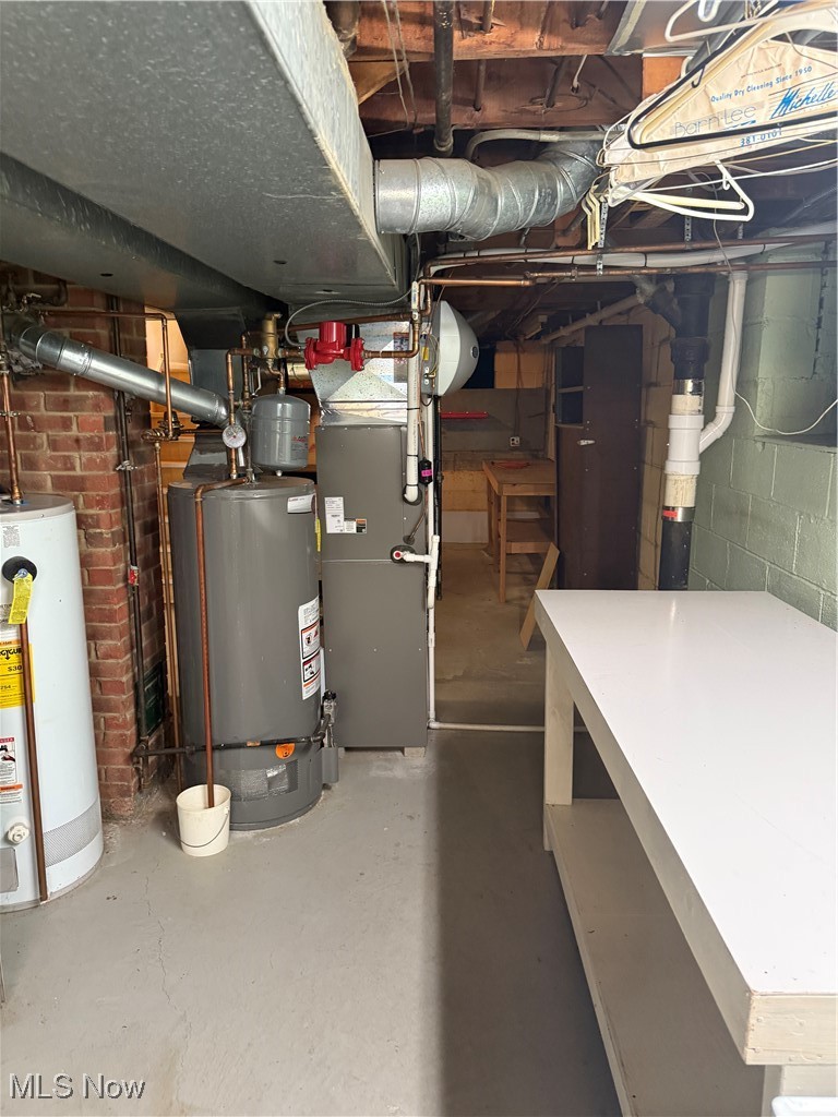 1284 Haverston Road Lyndhurst, OH 44124 - Photo 42 of 43 Utilities featuring water heater and heating unit