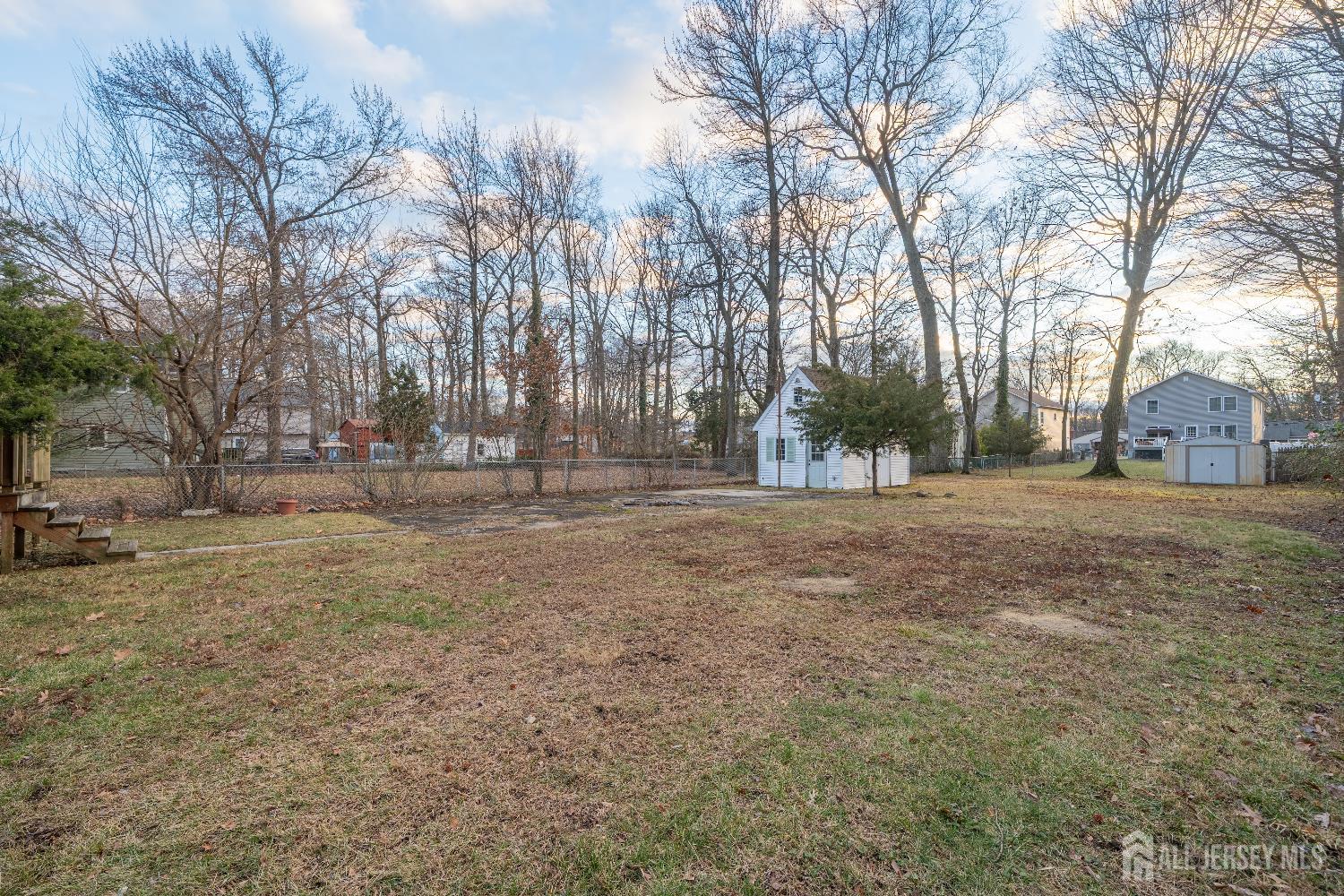 746 Spruce Road North Brunswick, NJ 08902 - Photo 21 of 29 a view of large yard with large trees