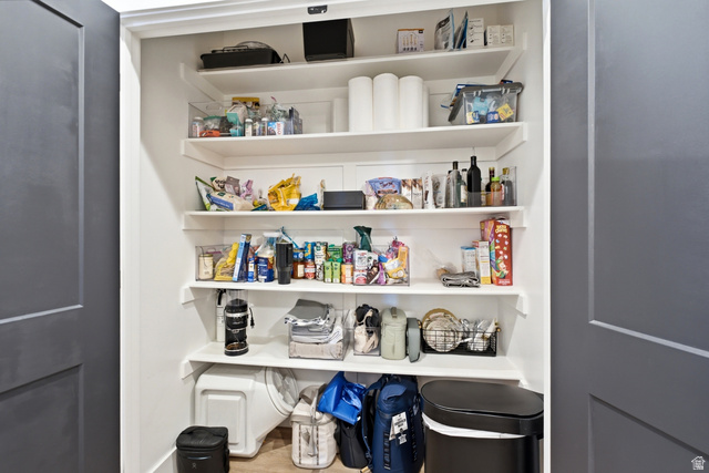 6039 North Westridge Road Heber City, UT 84032 - Photo 20 of 71 Built-in shelving with white finishes providing storage