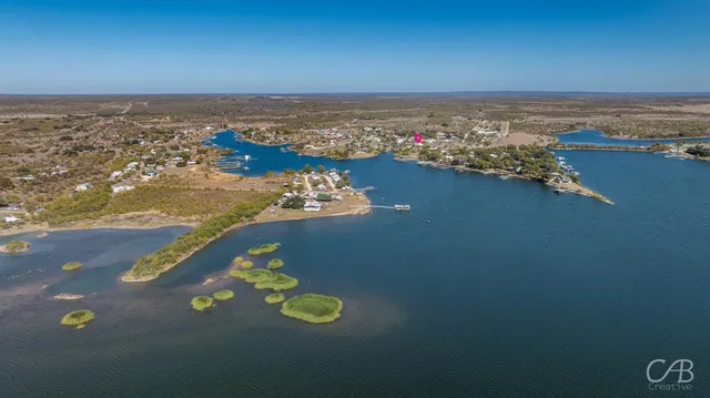 a view of a city with ocean view