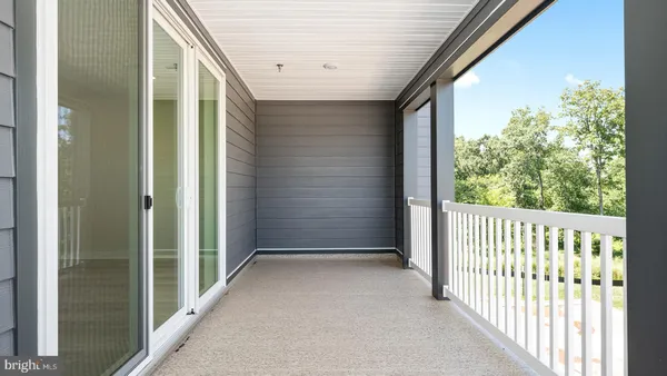 a view of a porch