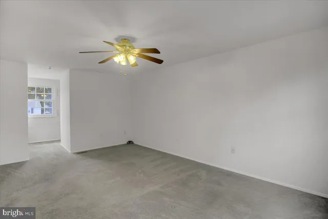 a view of empty room