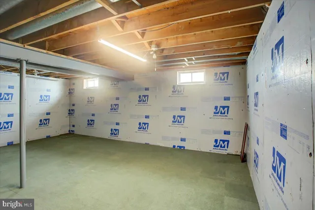 a view of storage and utility room